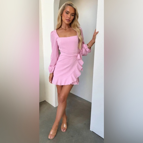 not sure Dresses & Skirts - Women’s fashion trendy pink dress